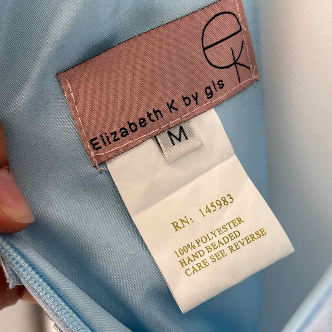 Size M Light Blue Tulle Lace Dress