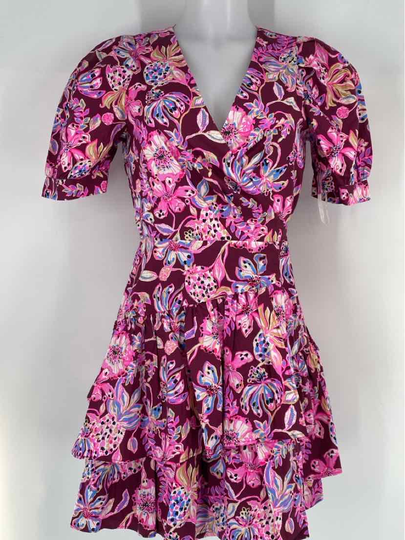 Size 2 Lilly Pulitzer PINK PRINT Dress