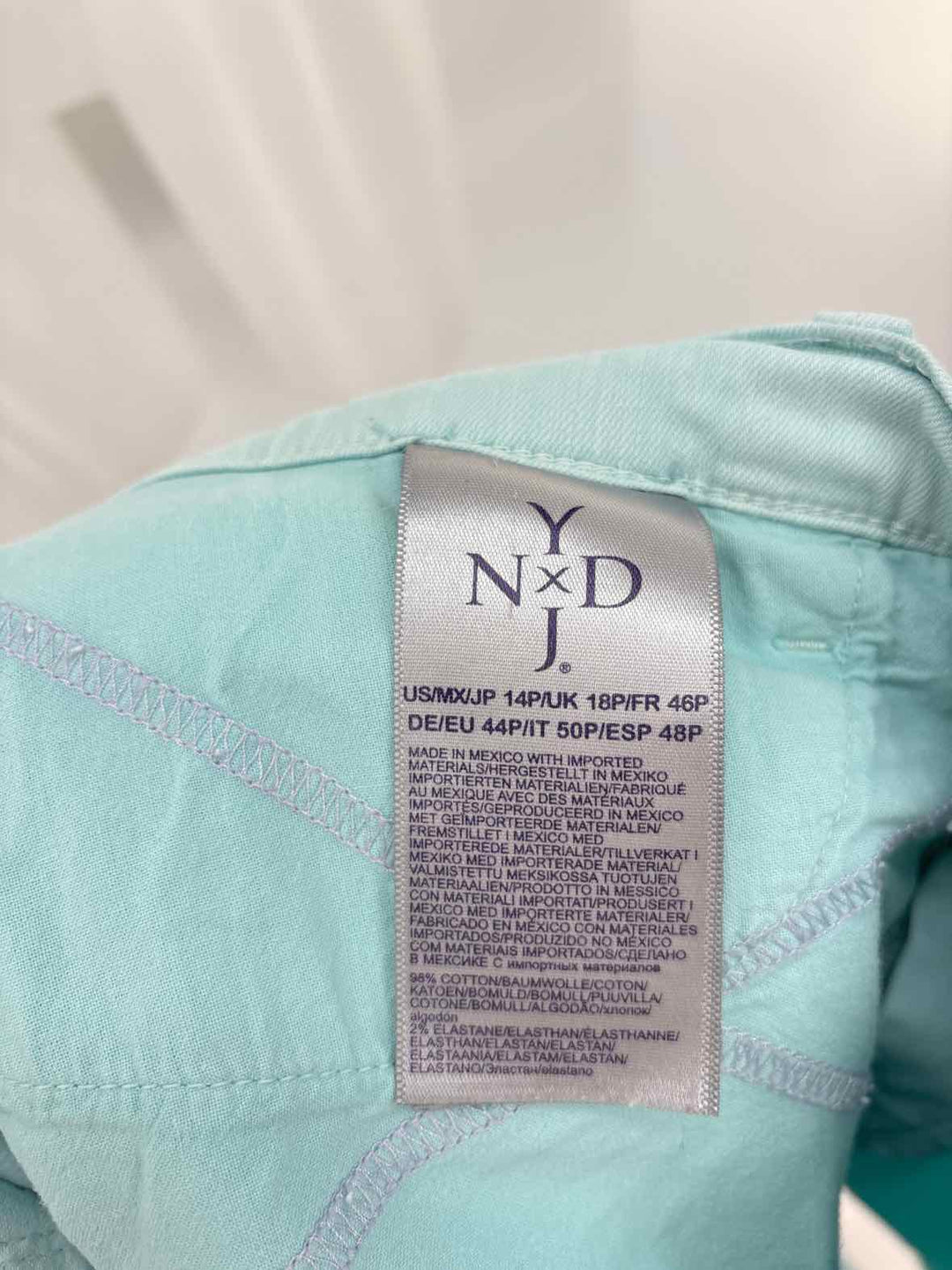 Size 14 NYDJ Blue Shorts