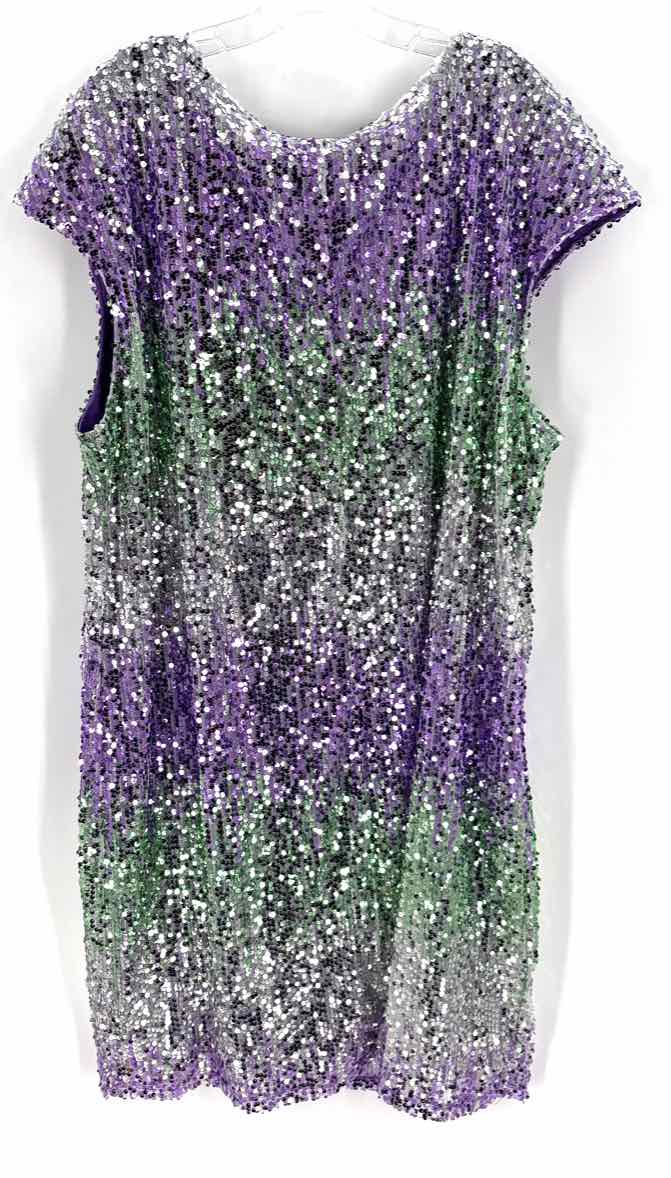 Size 22/24 Ashley Stewart Purple Dress