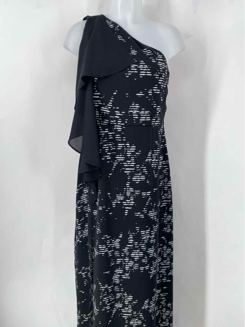 Size 8 HALSTON Black Dress