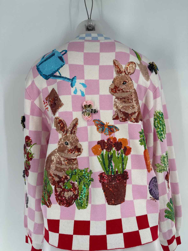 Size S SAVE THE QUEEN Multi-Color Cardigan