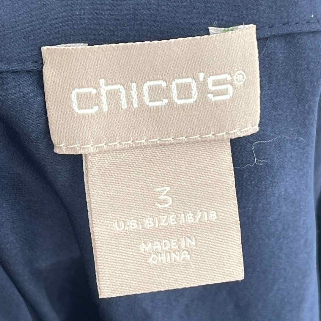 Size XL Chico's Navy Dress