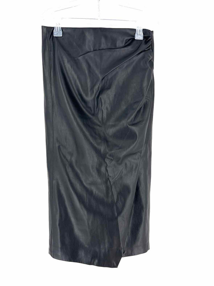 Size M JASON WU Black Leather Pants