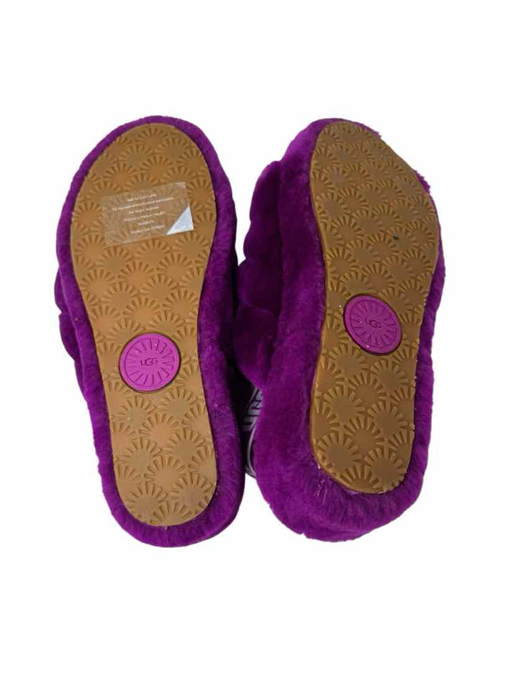 Shoe Size 9 Ugg Fuschia Slippers