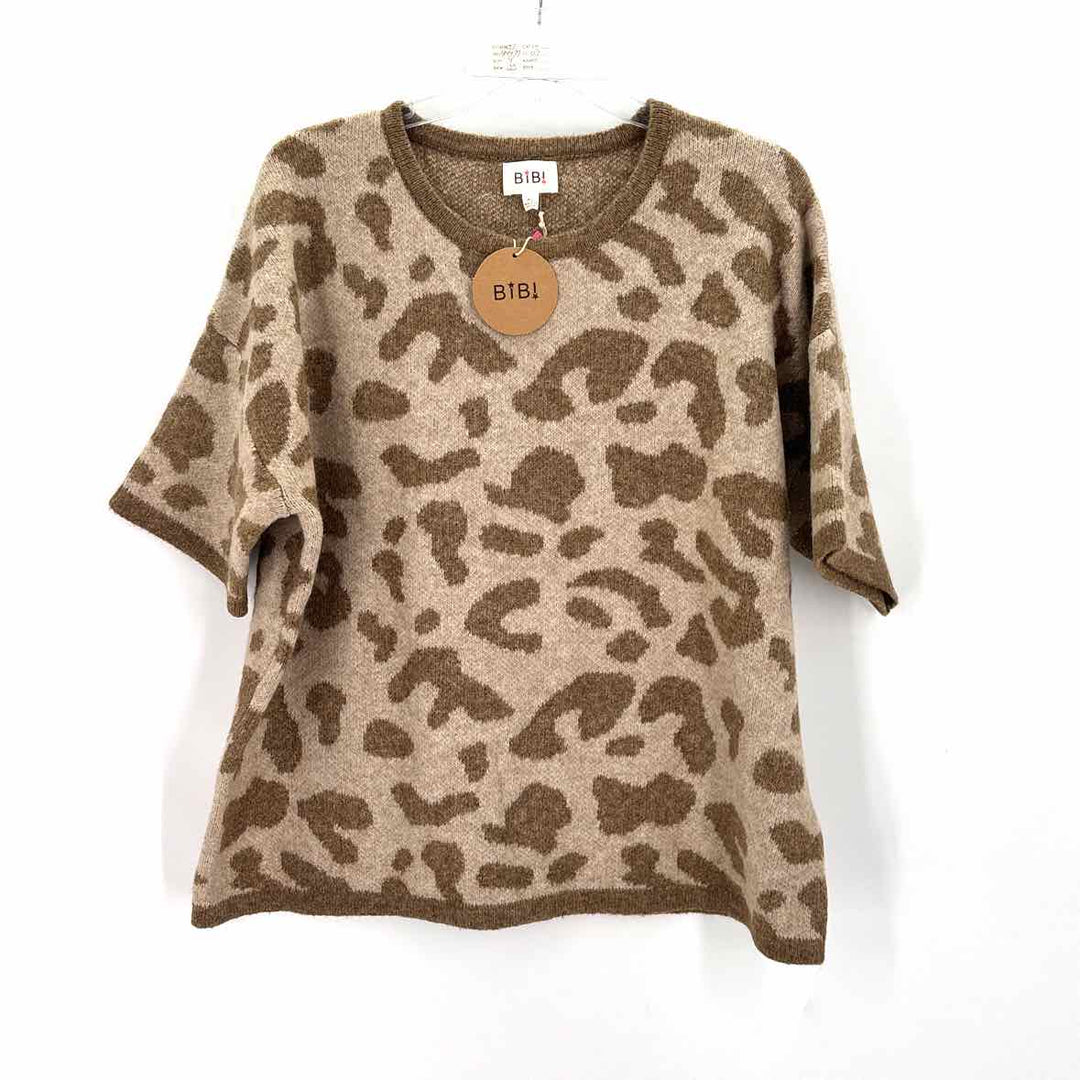 Size XL BIBI Tan Sweater