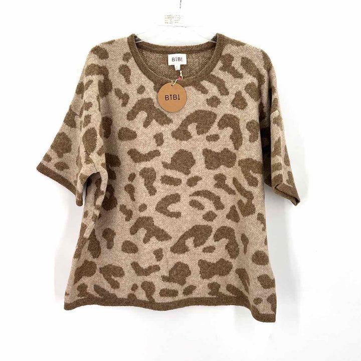 Size XL BIBI Tan Sweater