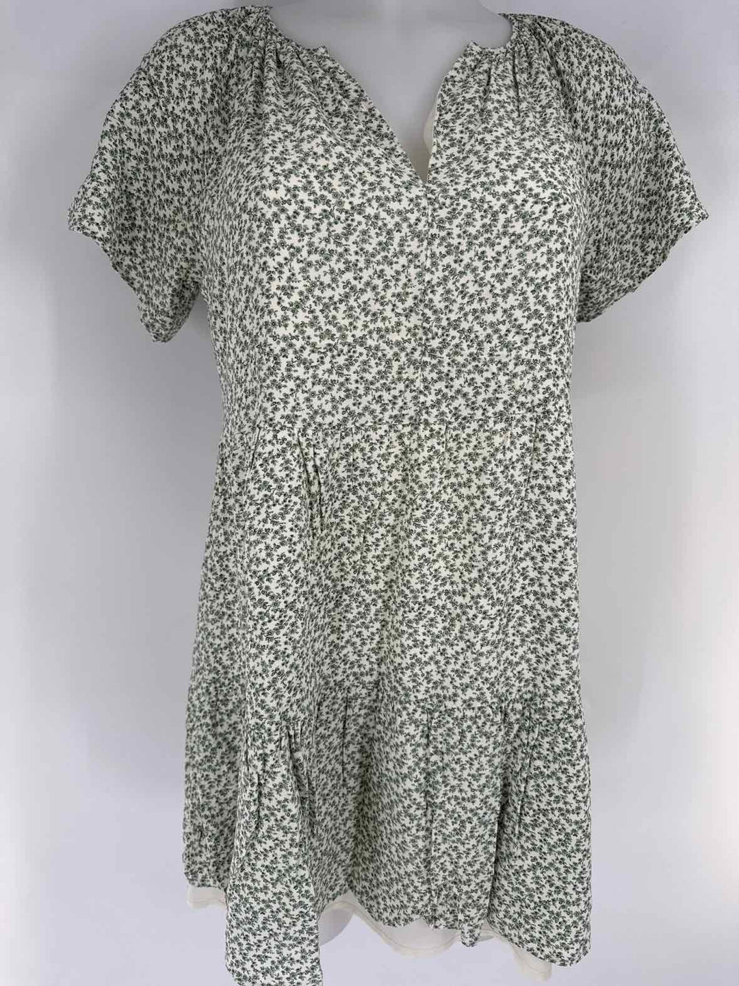 Size S Rails Green Print Dress