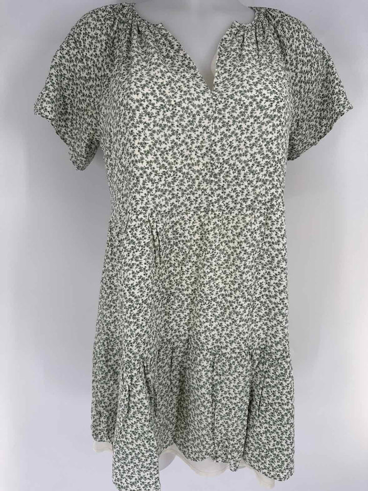Size S Rails Green Print Dress
