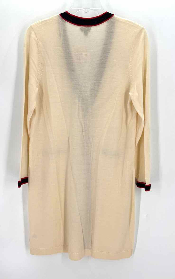 Size M Talbots Cream Knit Cardigan