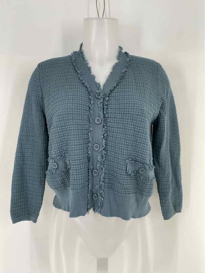 Size S Adrianna Papell Teal Sweater