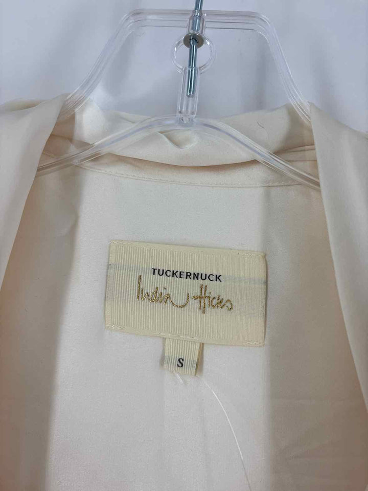 Size S TUCKERNUCK Cream Shirt