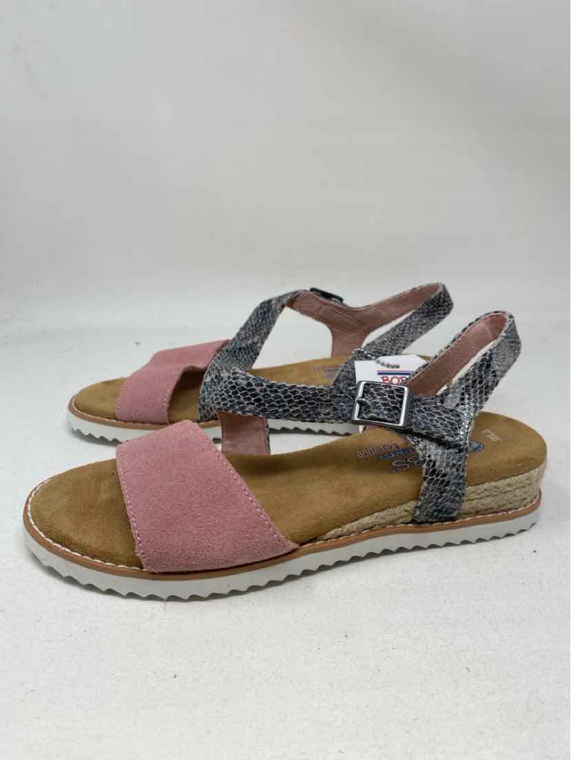 Shoe Size 6.5 BOBS Multi-Color Sandals