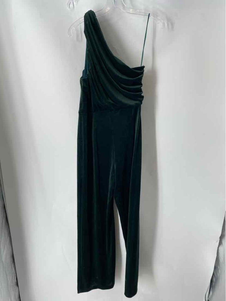 Size M EXPRESS Green Velour Dress