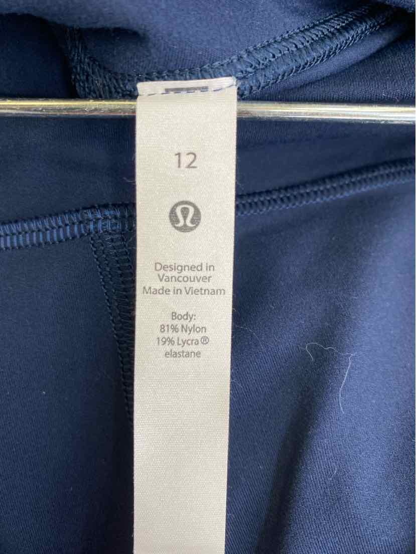 Size 12 Lululemon Navy Pants