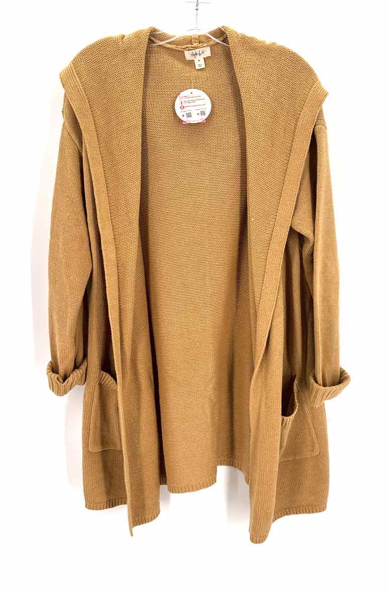 Size XL Style & Co Camel Knit Cardigan