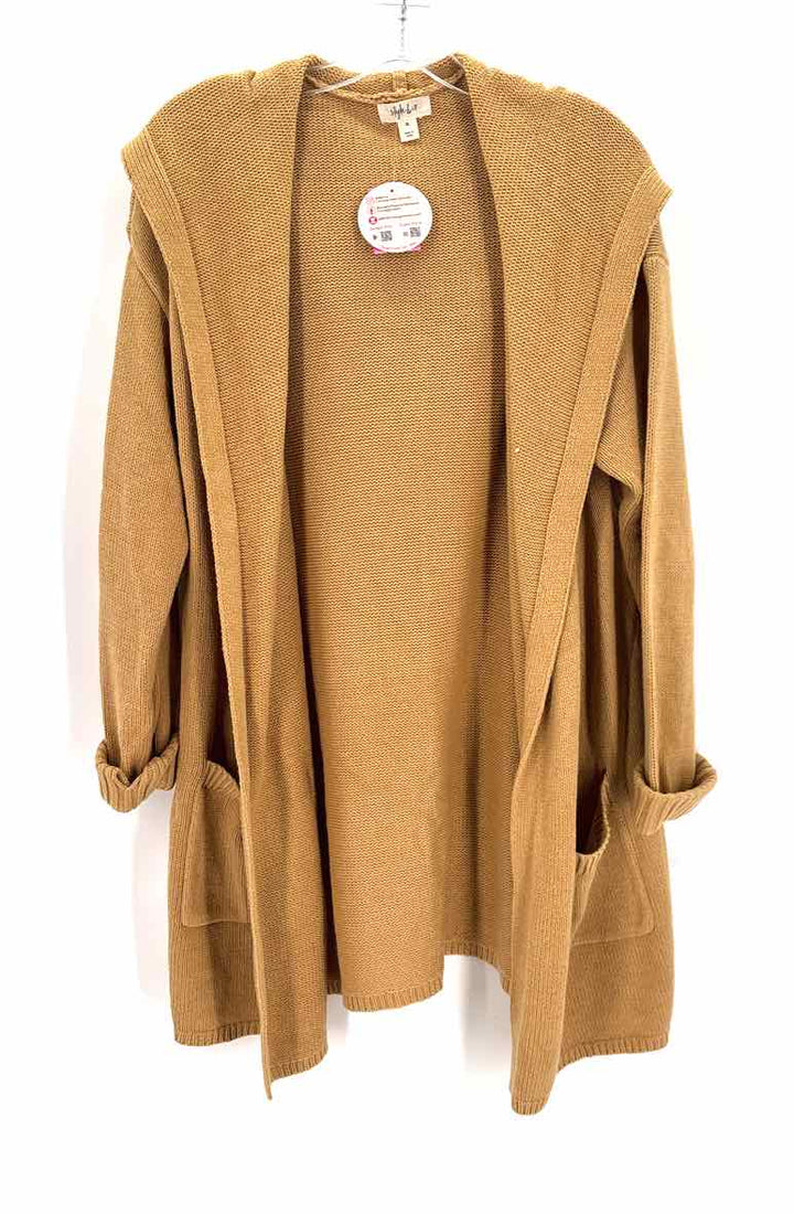 Size XL Style & Co Camel Knit Cardigan