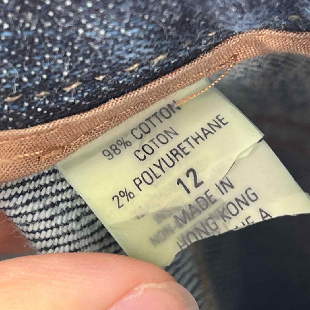 Size 12 TAHARI Blue Denim Jeans
