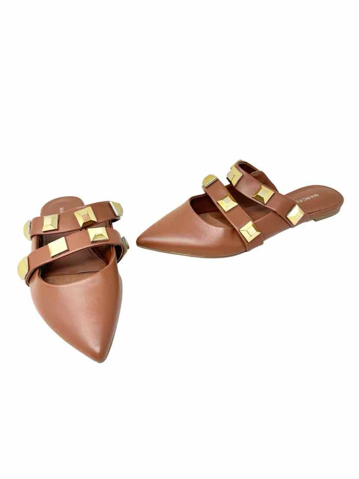 Shoe Size 7 MARC FISHER Tan Flats