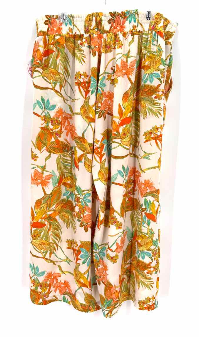 Size 2X ROSE + OLIVE Multi-Color Pants