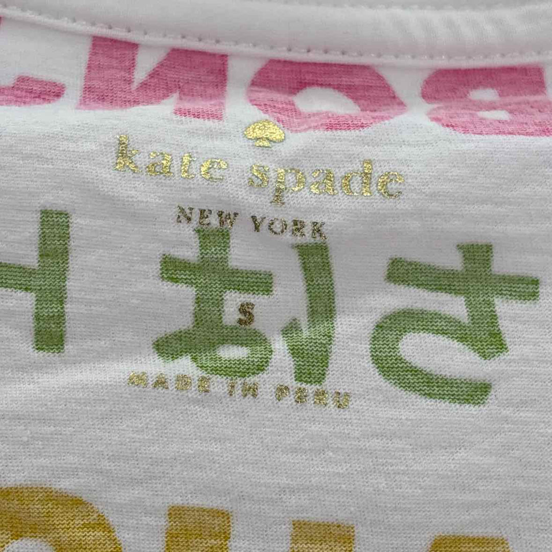 Size S Kate Spade Multi-Color Shirt