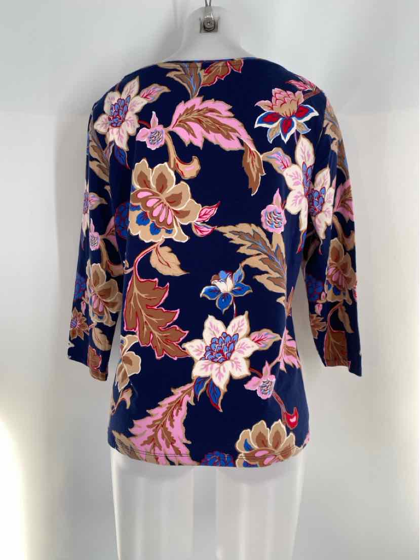 Size L Talbots Navy Shirt