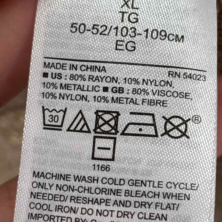 Size XL Banana Republic Gold Sweater