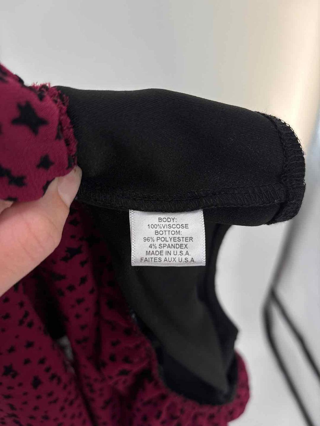 Size M MISA Purple Bodysuit
