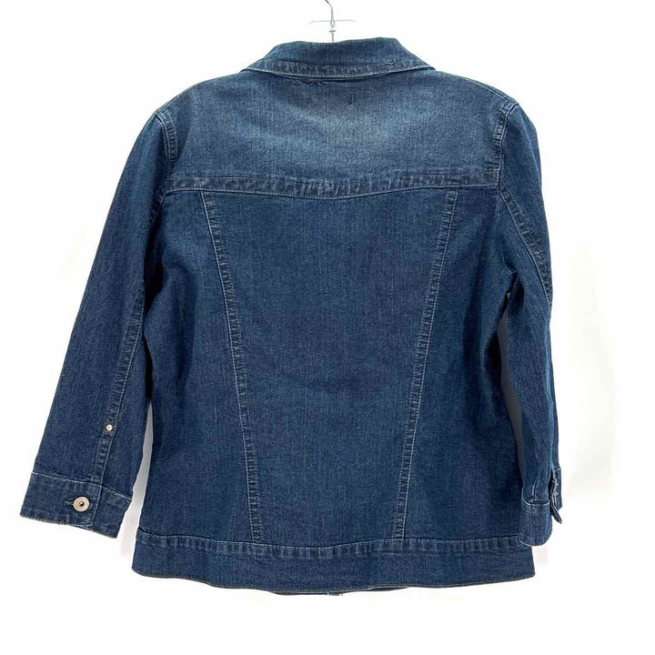 Size S Navy Denier Jacket