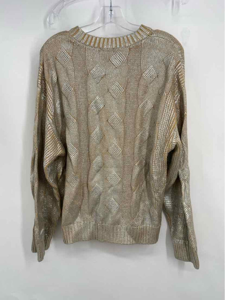 Size L Pistola Silver Sweater