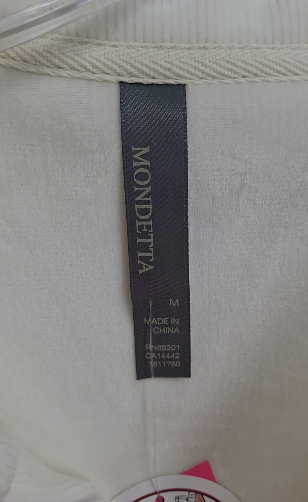 Size M Ivory Knit Sweater