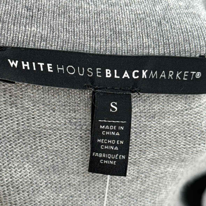 Size S White House Black Market Gray Sweater