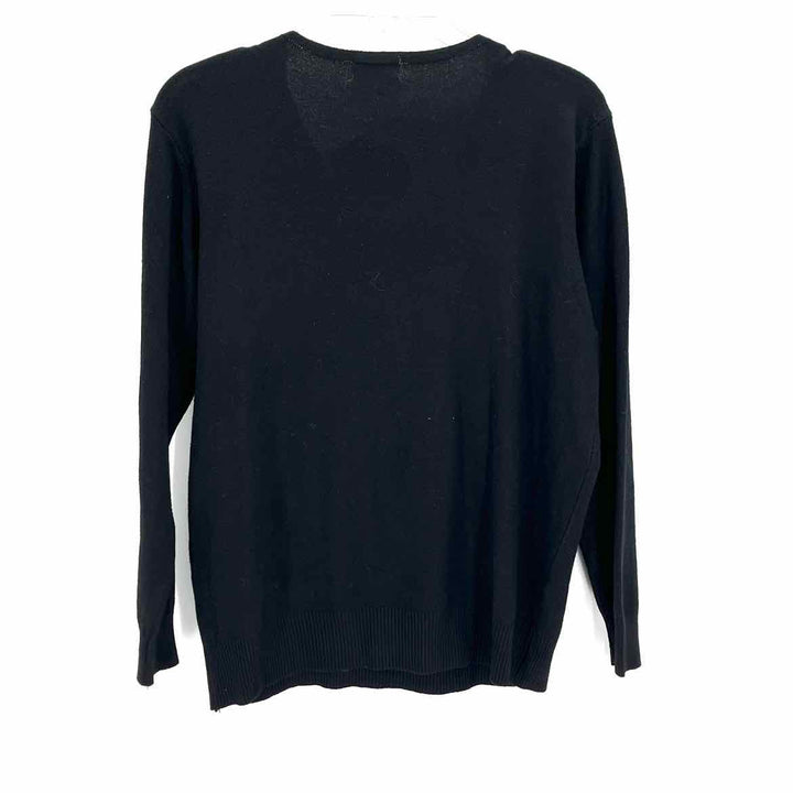 Size 1X Black Sweater