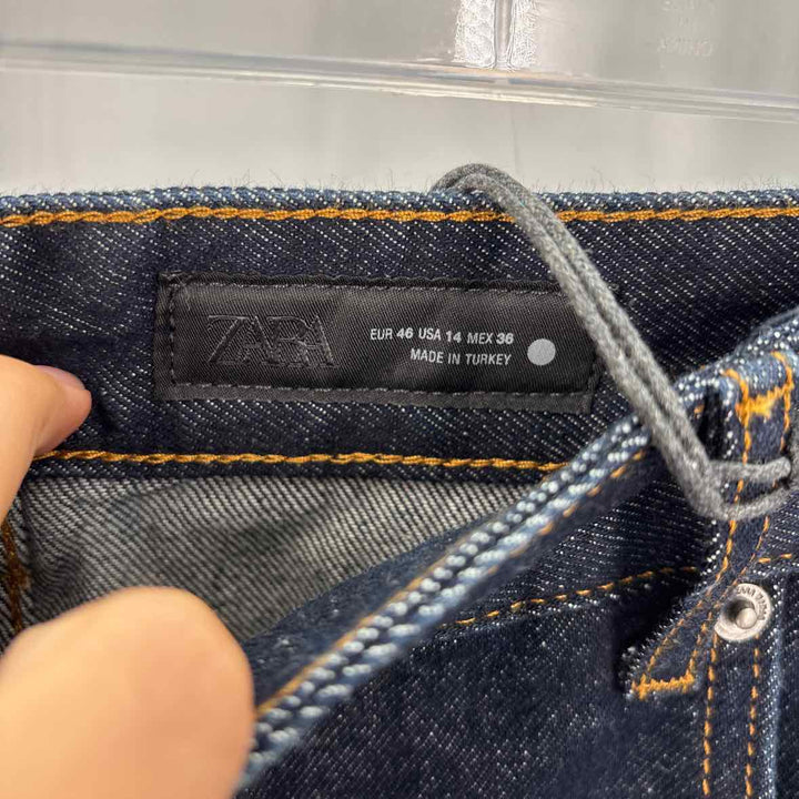 Size 14 ZARA Navy Denim Jeans