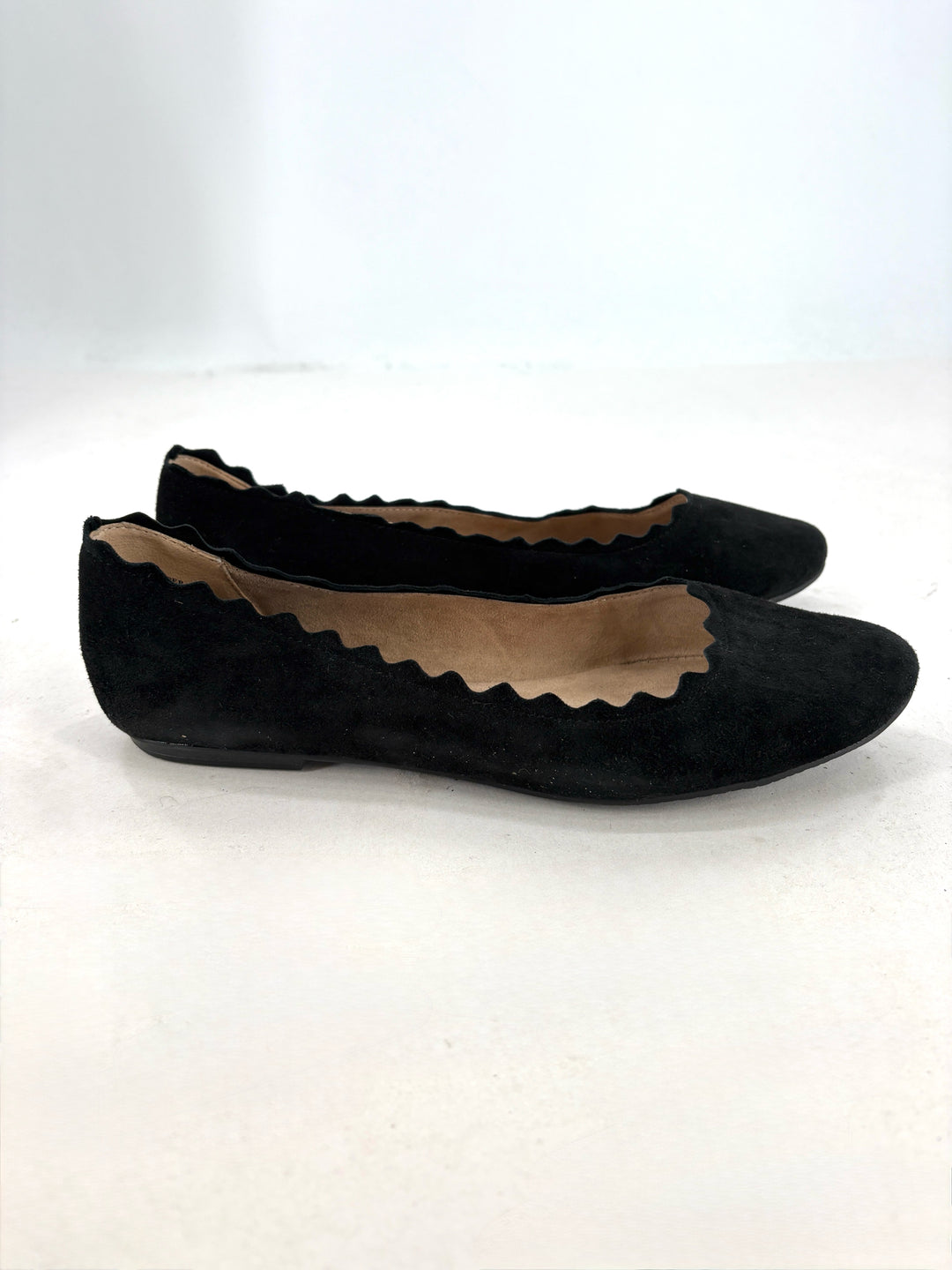 Shoe Size 10 Black Flats