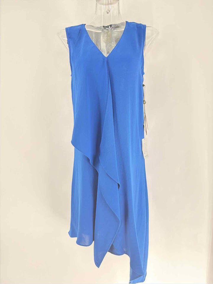 Size 14 Adrianna Papell Blue Dress