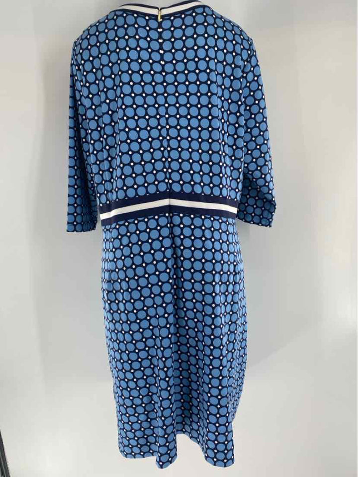 Size 2X DRAPER JAMES Blue Dress