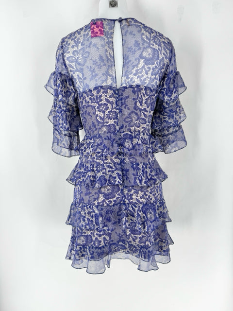 Size S REBECCA TAYLOR Blue Dress