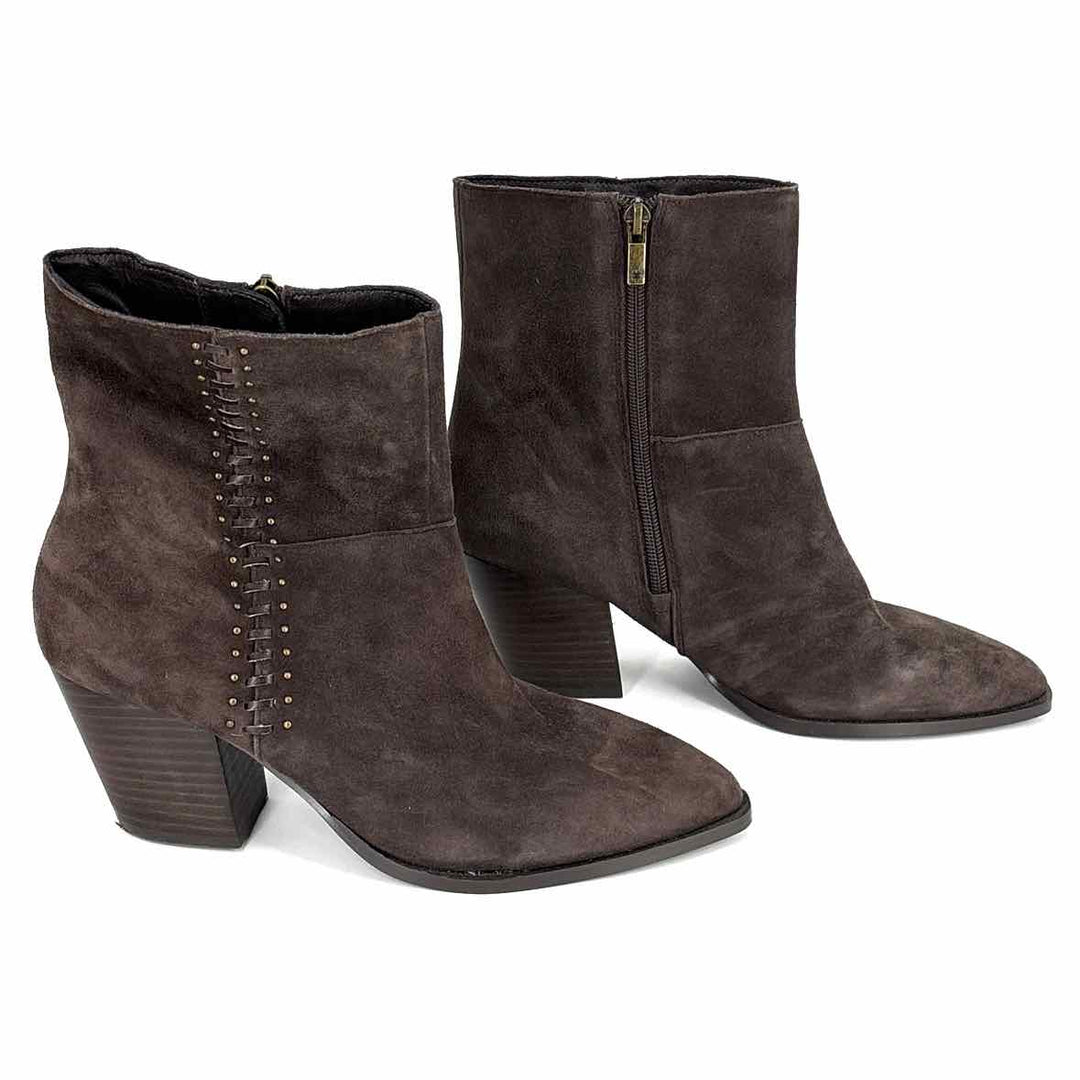 Shoe Size 9 LUCKY Brown Suede Boots