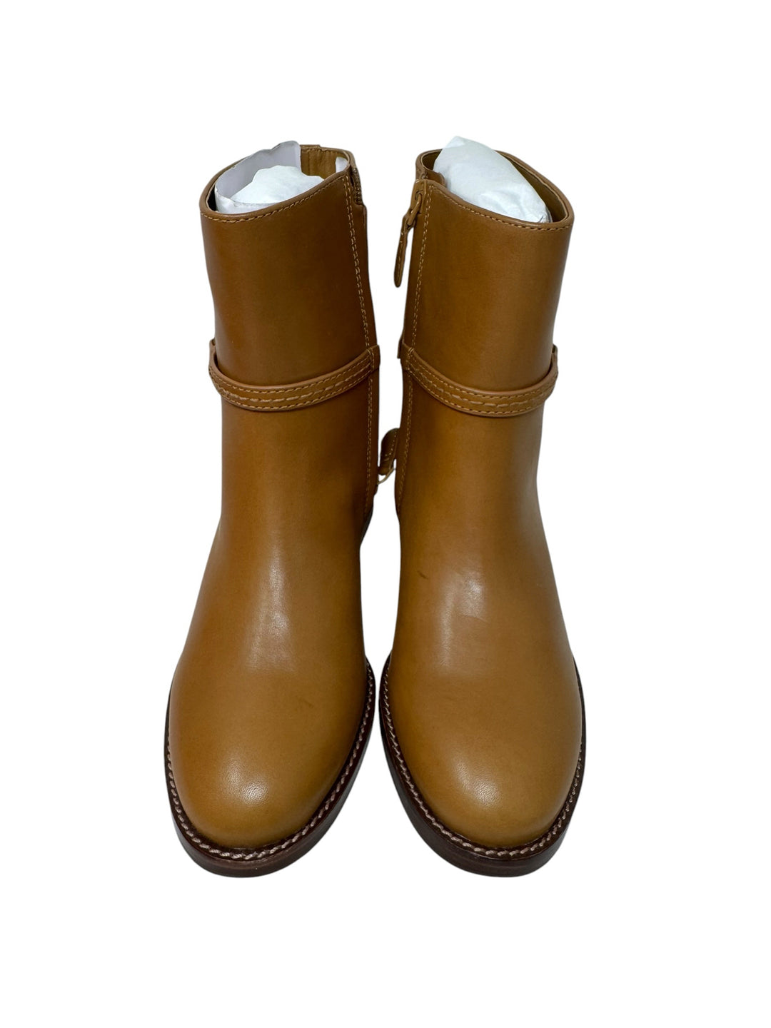 Shoe Size 8 Tory Burch Beige Leather Boots