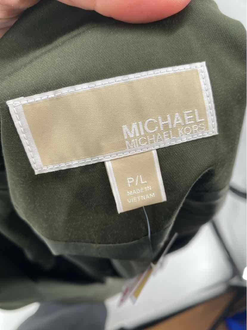 Size L Michael Kors Olive Jacket