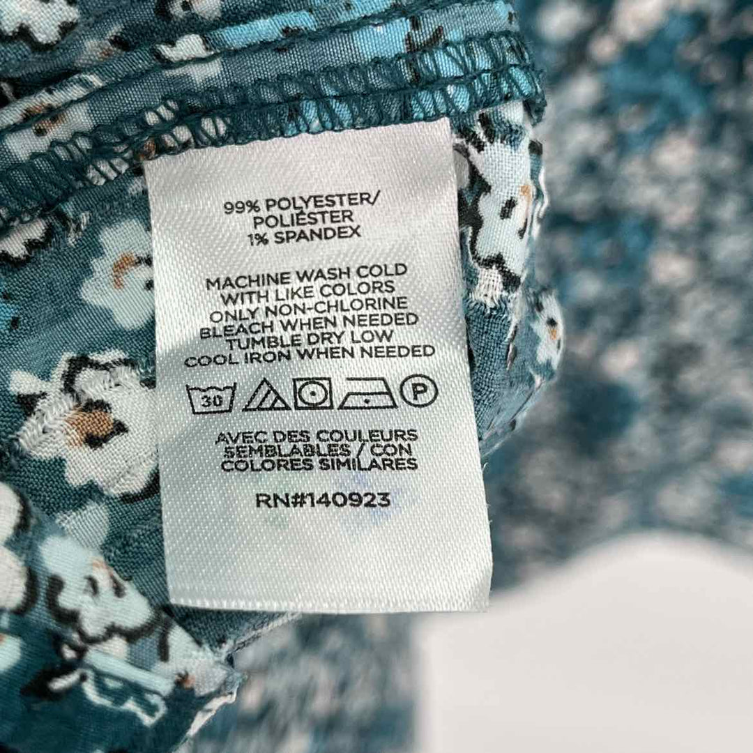 Size XL Ann Taylor Teal Dress