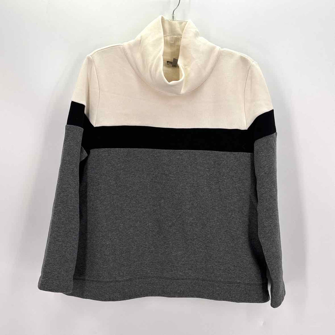 Size L Talbots Gray Sweater