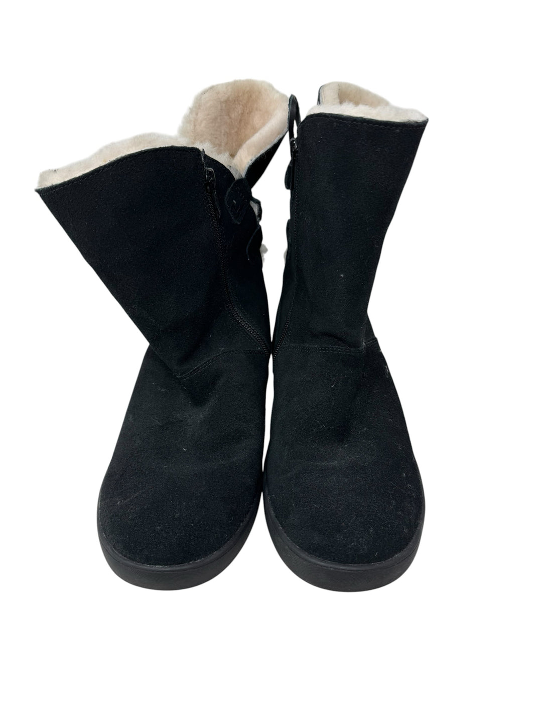 Shoe Size 10 Ugg Black Suede Boots