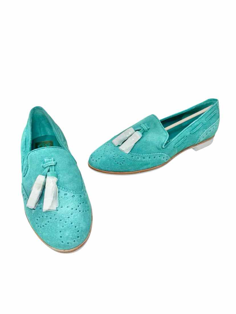 Shoe Size 8 Dolce Vita Green Suede Loafers