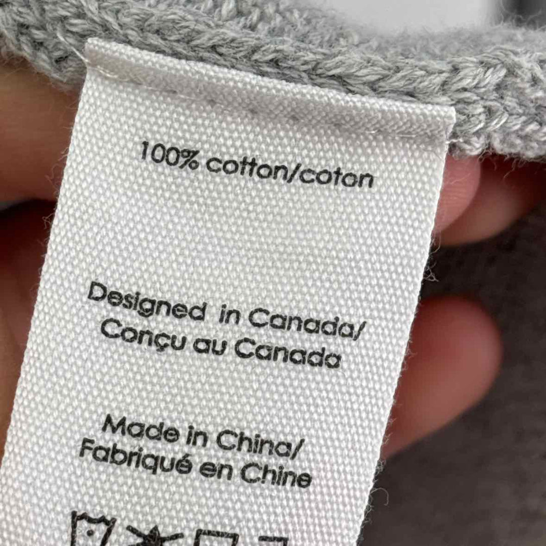 Size S Gray Knit Cardigan
