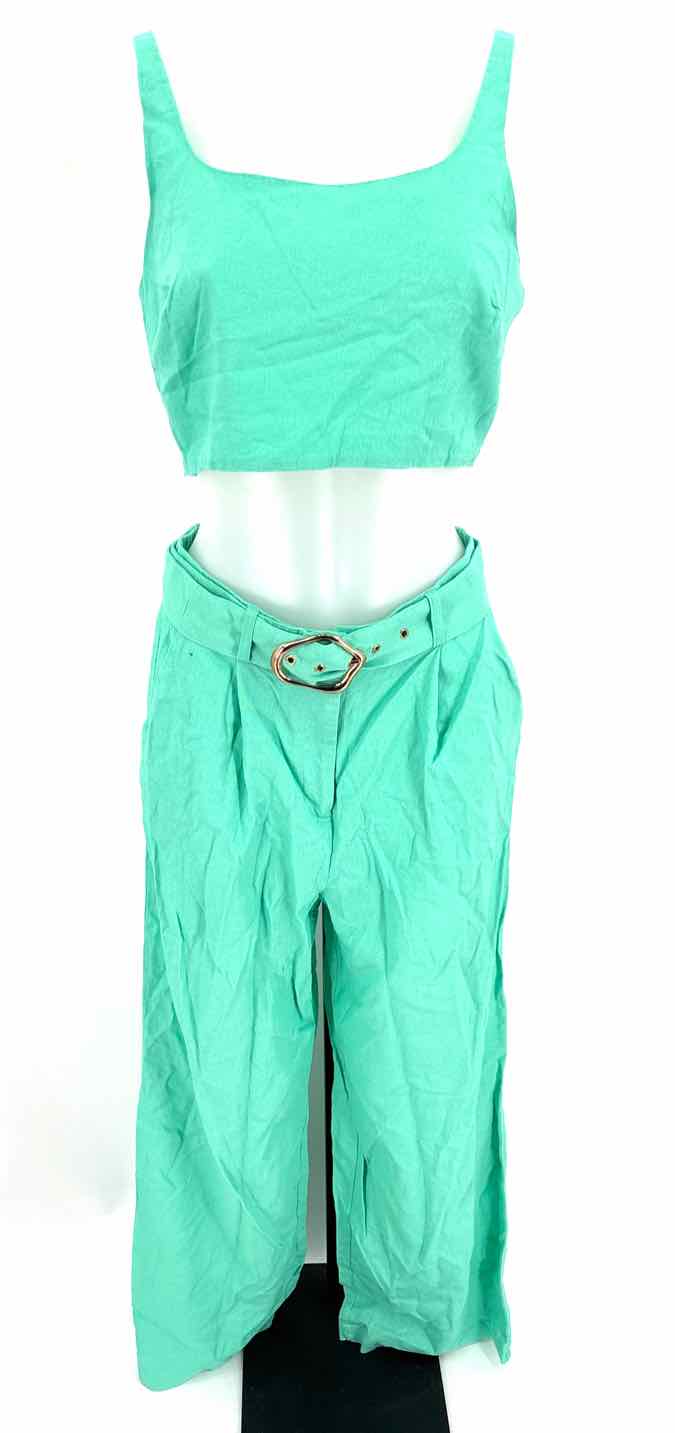 Size M HOUSE OF HARLOW Aqua 2 PC Dress