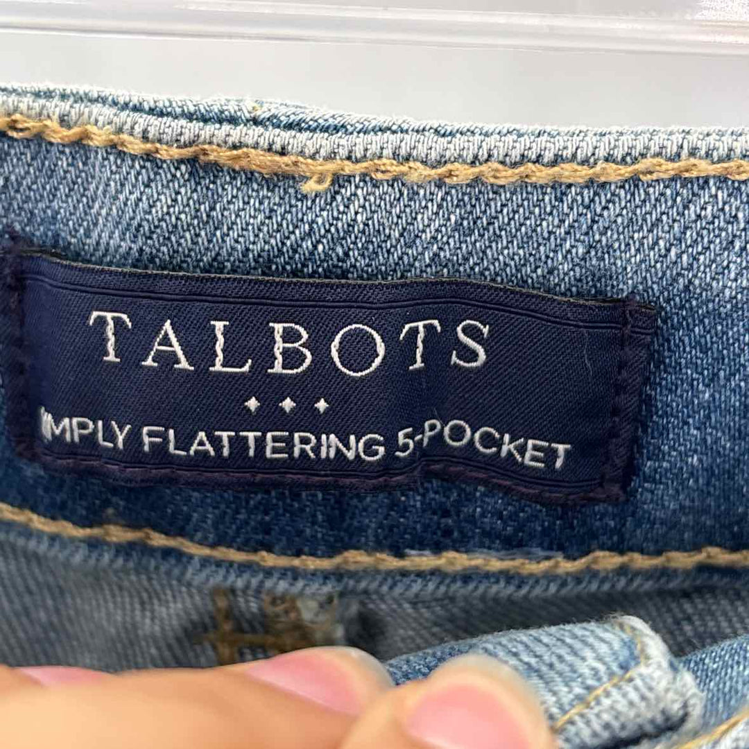 Size 14 Talbots Light Blue Denim Jeans