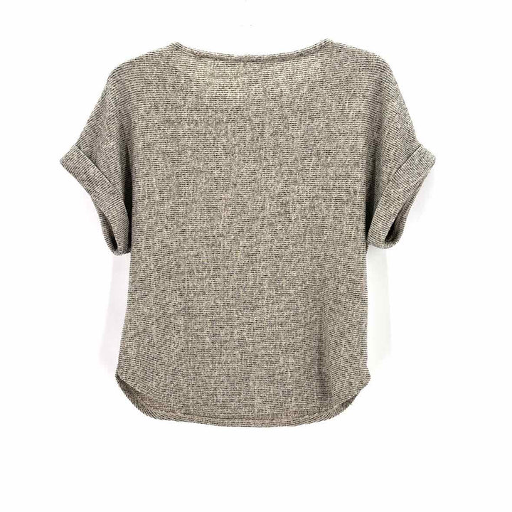 Size M MAX STUDIO Taupe Knit Shirt