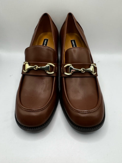 Shoe Size 10 Nine West Brown Loafers